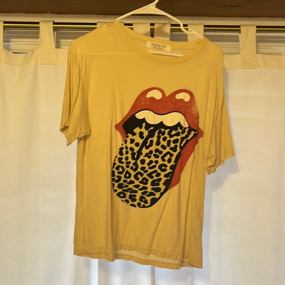 Free people Rolling Stones T-shirt
